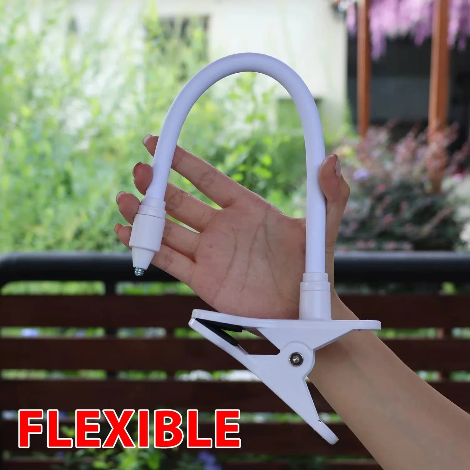 Protable Flexible Camera Clamp Mount Baby Monitor Camera Holder Stand Webcam Monitor Punch-free Bendable Bracket Base