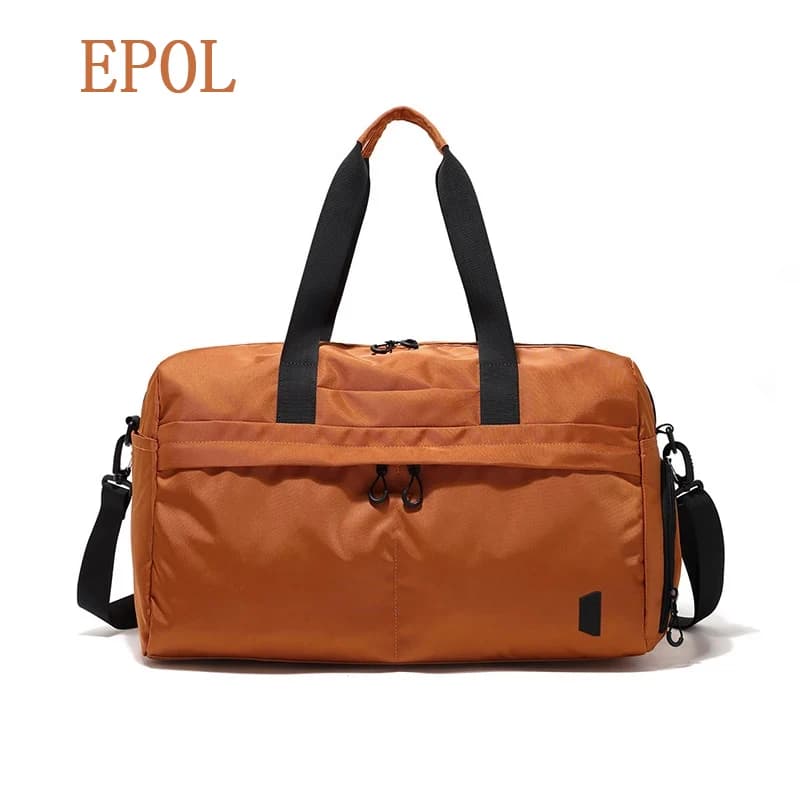 EPOL Borsa da Viaggio Grande, Borsa Portatile per Fitness con Scomparto Indipendente per Scarpe, Borse per Sport all'Aperto e Viaggi d'Affari 3062-06