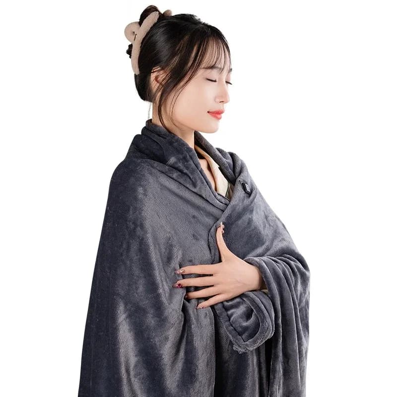 Singola copertura per gamba piccola Scialle riscaldante Home Office Coperta per studenti Scialle Coperta elettrica