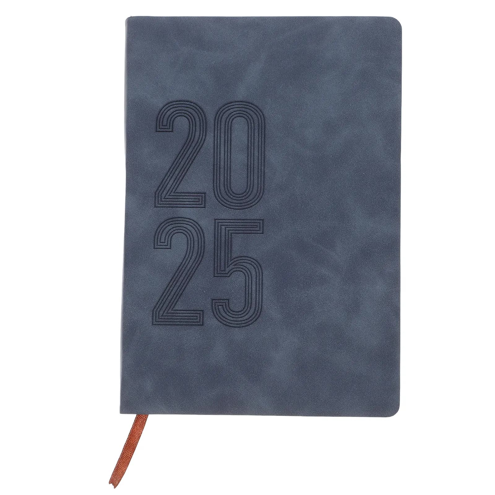 Agenda Annuale 2025, Blocco Note A5 Mini, Organizer Portatile per Pianificazione Accademica e Programma Giornaliero da Ufficio