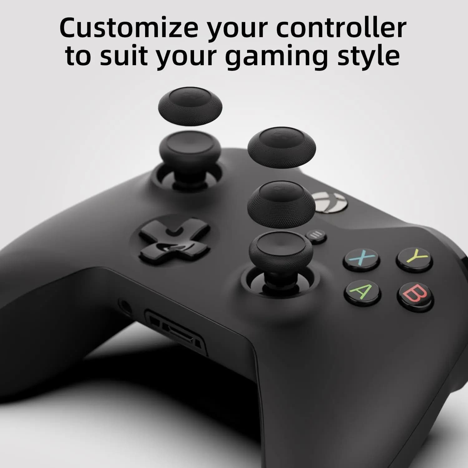 Set di Grip per Pollice Convessi: Skin, Cappucci per Joystick CQC, Copri Stick Analogico per ROG Xbox Ally, 4 Pezzi, Accessori per Grip e Cappucci Joystick