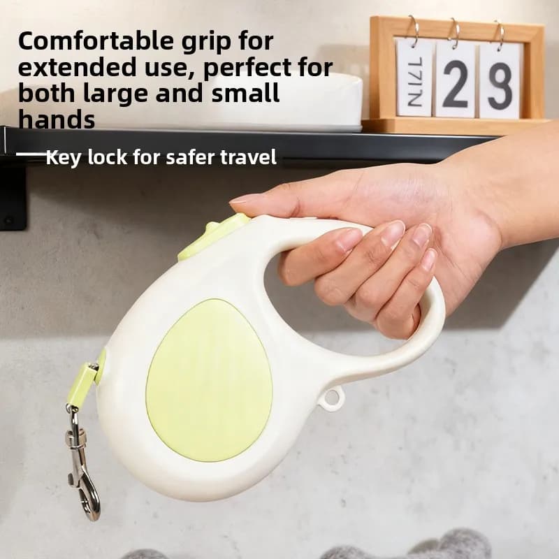 Retractable Automatic Dog Leash, Escape-Proof Walking Rope for Small & Medium Dogs, Pet Supplies for Teddy and Other Breeds