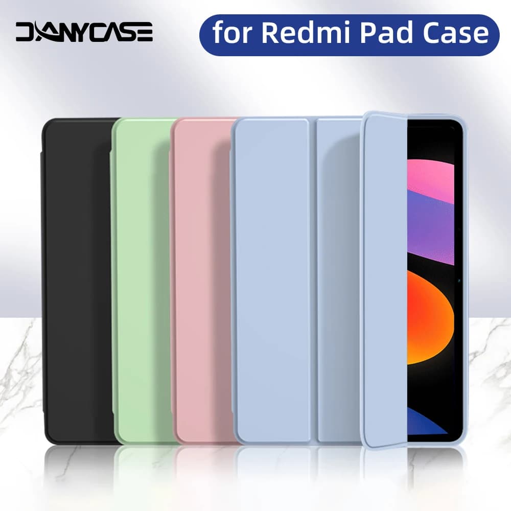 Per Xiaomi Redmi Pad Pro 12.1 "2024 Custodia Flip Stand PU Custodia protettiva per RedMi Pad SE 11in 2023 Tablet Accessori