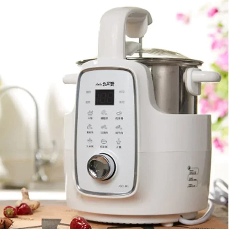 Desktop 220v Macchina da Cottura Automatica Cottura Intelligente Pigro Mini Padella Elettrica Cucina Privata M1 Riscaldamento Elettrico Noodle A