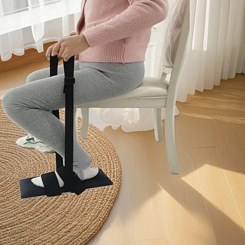 Skateboard Allenamento delle articolazioni del ginocchio Allenamento delle arti inferiori Frattura delle gambe Stretching Tirando Skateboard Riabilitazione del ginocchio regolabile