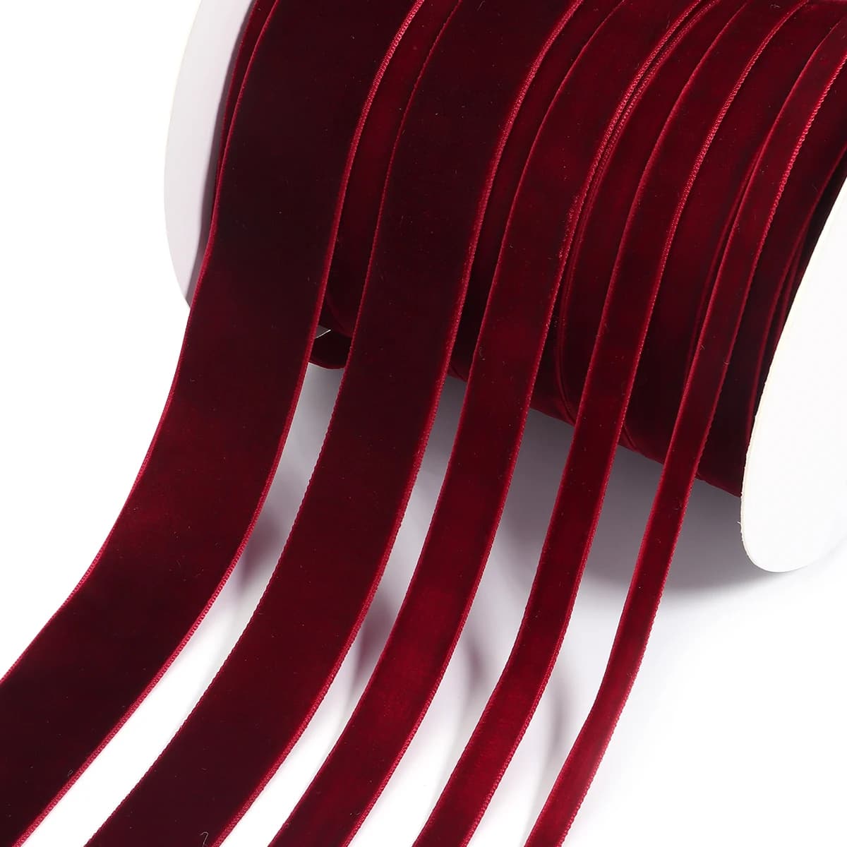 5-10 meters 6/10/15/25/32/38mm Velvet ribbon Flower gift box Hand made Arco Christmas decoration DIY Clothing Sewing accessories