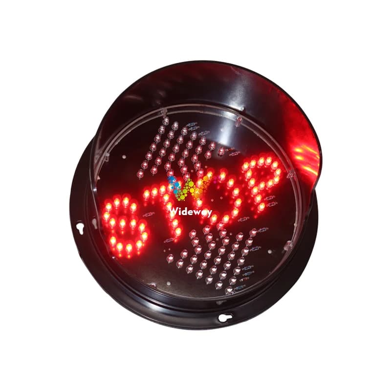 200mm LED Traffic Module Double Arrow Signal Light Red Stop Green Arrow for Car Wash Station Maintenance Repair Shop