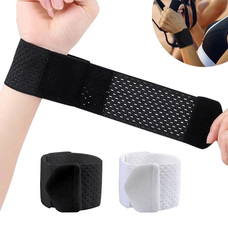 Tutore di supporto per polso elastico 1PC per tendinite del tunnel carpale sollievo dal dolore fascia di compressione traspirante polsino sportivo da palestra
