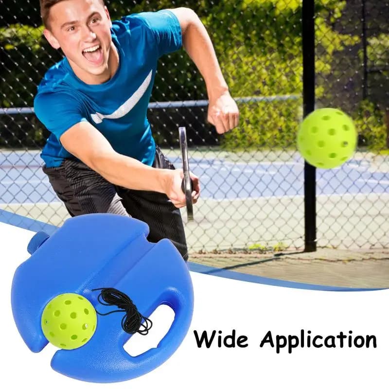 Pickleballs Balls Trainer con stringhe Battiscopa Tennis Trainer Rebound Ball Battiscopa Accessori per esercizi di allenamento sportivo
