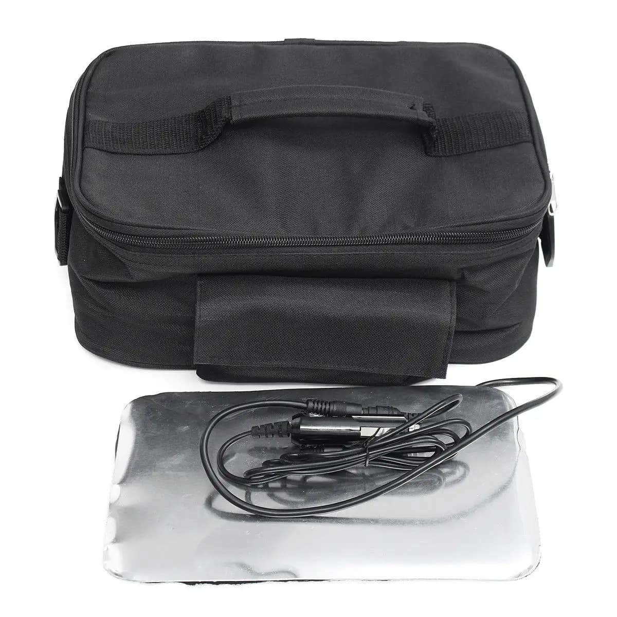 Forno elettrico portatile personale per auto, scatola per il pranzo elettrica, mini borsa per alimenti caldi, picnic, campeggio