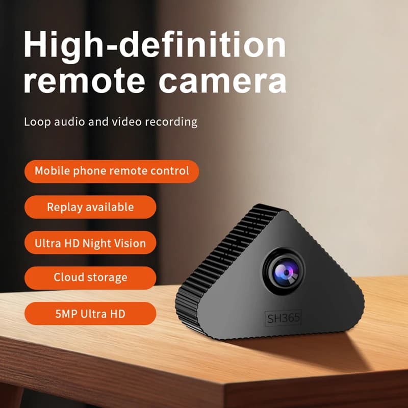 Mini Telecamera 4K HD WiFi Wireless per Monitoraggio e Sicurezza, Sistema di Videosorveglianza Remota per Casa Intelligente 2026