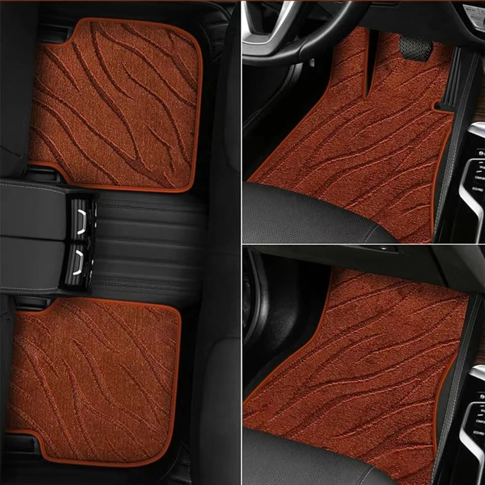 4PCS Starry Sky Blanket Custom Car Floor Mats For Maserati Ghibli GranTurismo Levante Quattroporte Accessorie Floor Liners