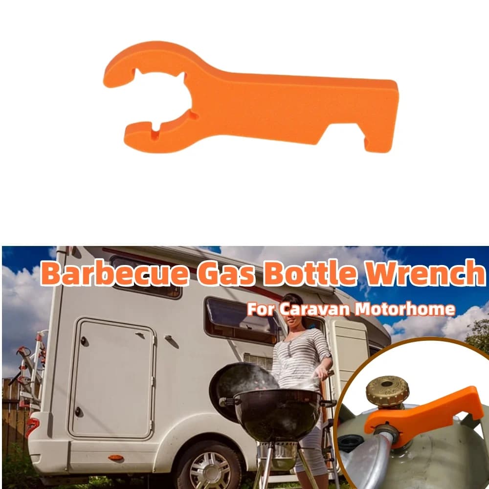 Chiave per Bombole di Gas per Caravan, Strumento Magnetico per Barbecue RV, Attrezzo Portatile per Campeggio e Camper