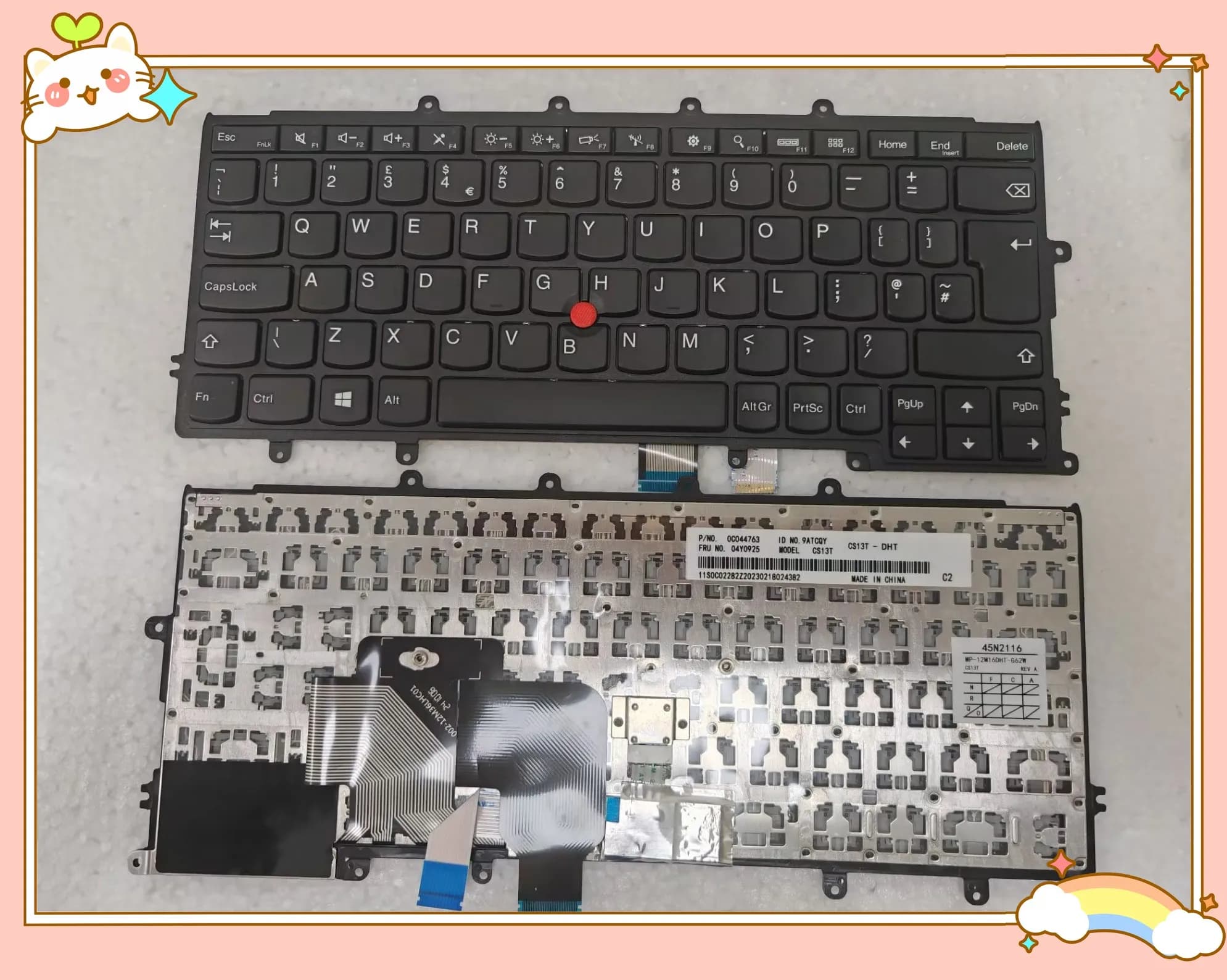 Per Lenovo ThinkPad X270 X260 X250 X250S X240 X240S X230S tastiera del notebook layout UK