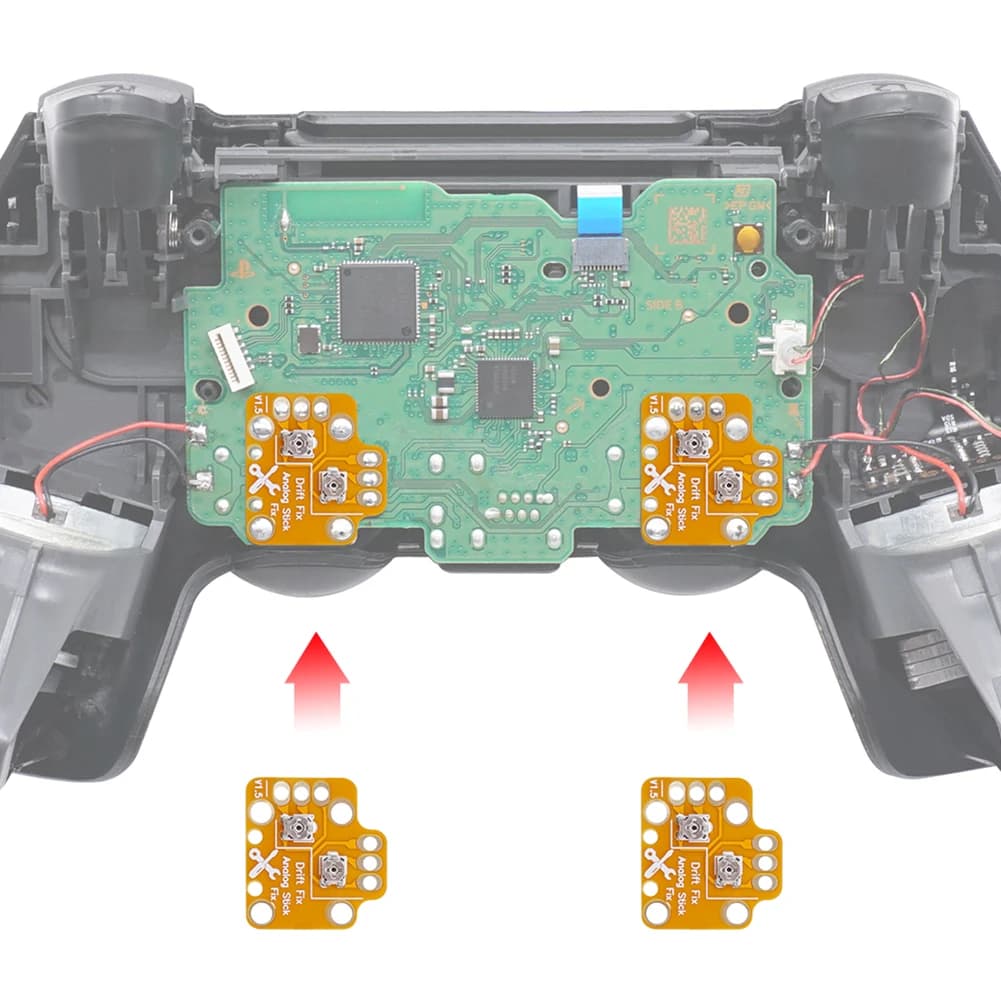 1/2/10 Pezzi Mod di Riparazione per Stick Analogico Controller, Piastra di Calibrazione per Thumbstick Anti-Drift per PS4 PS5 Xbox One Xbox Series S/X