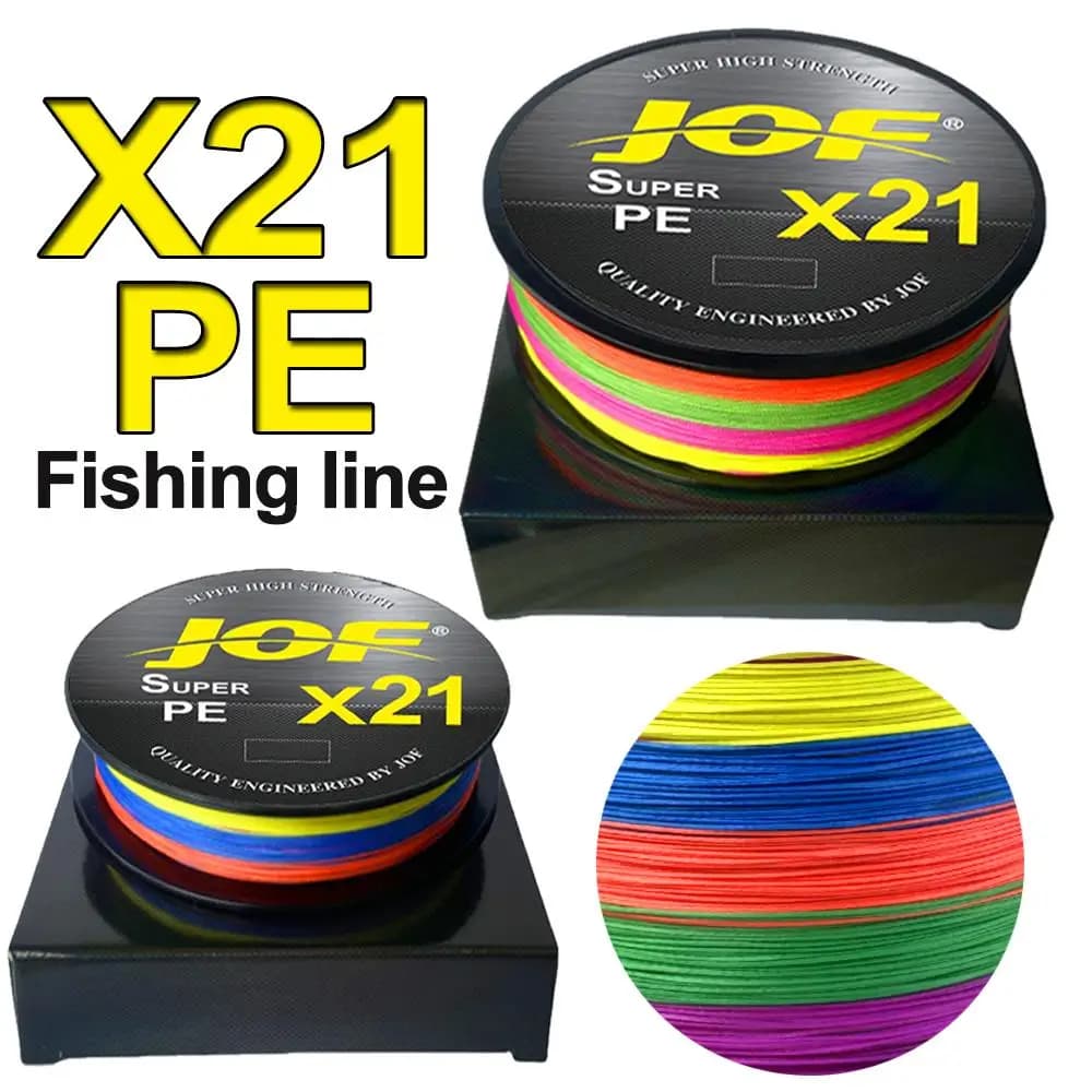 X21 Lenza da pesca intrecciata 21 fili 300M Liscia PE Linea Ultra liscia Multifilamento Giappone Tessuto Ancoraggio Lenza 27-140lb