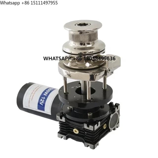 1600W 12v 24v Electric Windlass Ship Yacht Anchor Winch Boat Accessories Other Marine Supplies JV811 JV811H