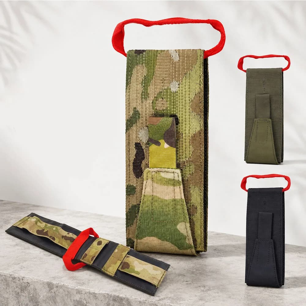 Tactical Medical Pouch First Aid Kit Bag Portable Vertical MOLLE Utility Storage Pouch for Vest Chest Rig Hunting Camping Gear