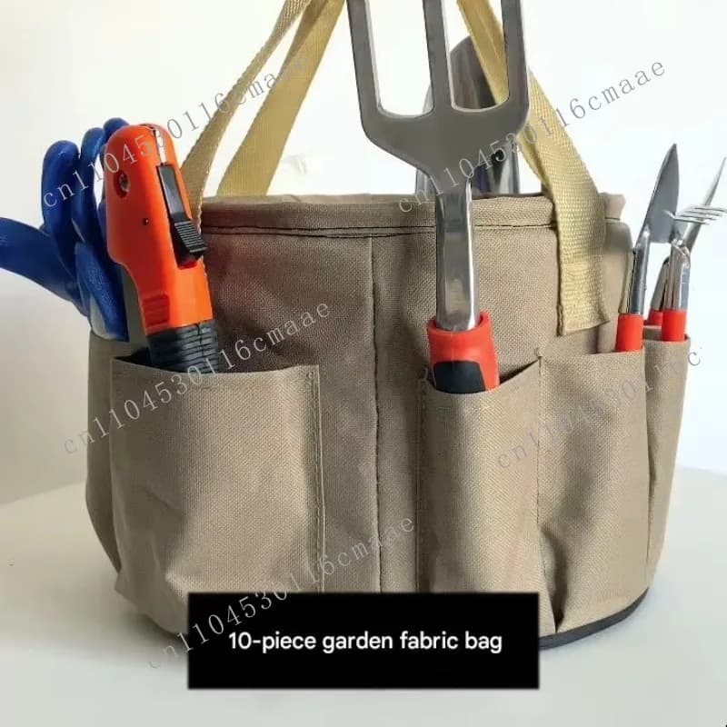 Set of 10 DIY Gardening Tools, Foldable Scissors, Pala, Rake, Hanger, Saw, Custom OEM for Agricultural Irrigation