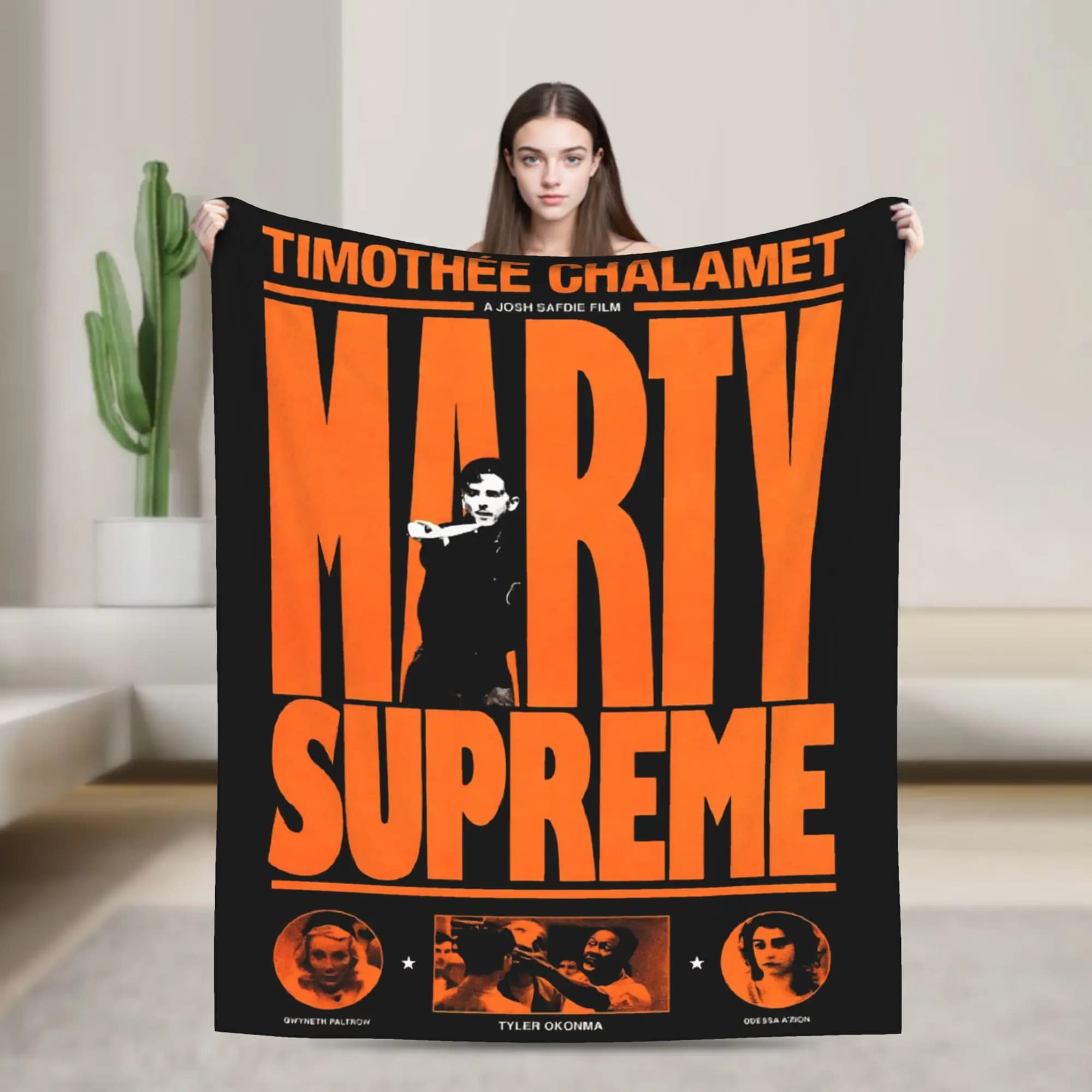 Coperte in flanella Film Marty Supreme, coperte per divano, trapuntino super morbido per esterni