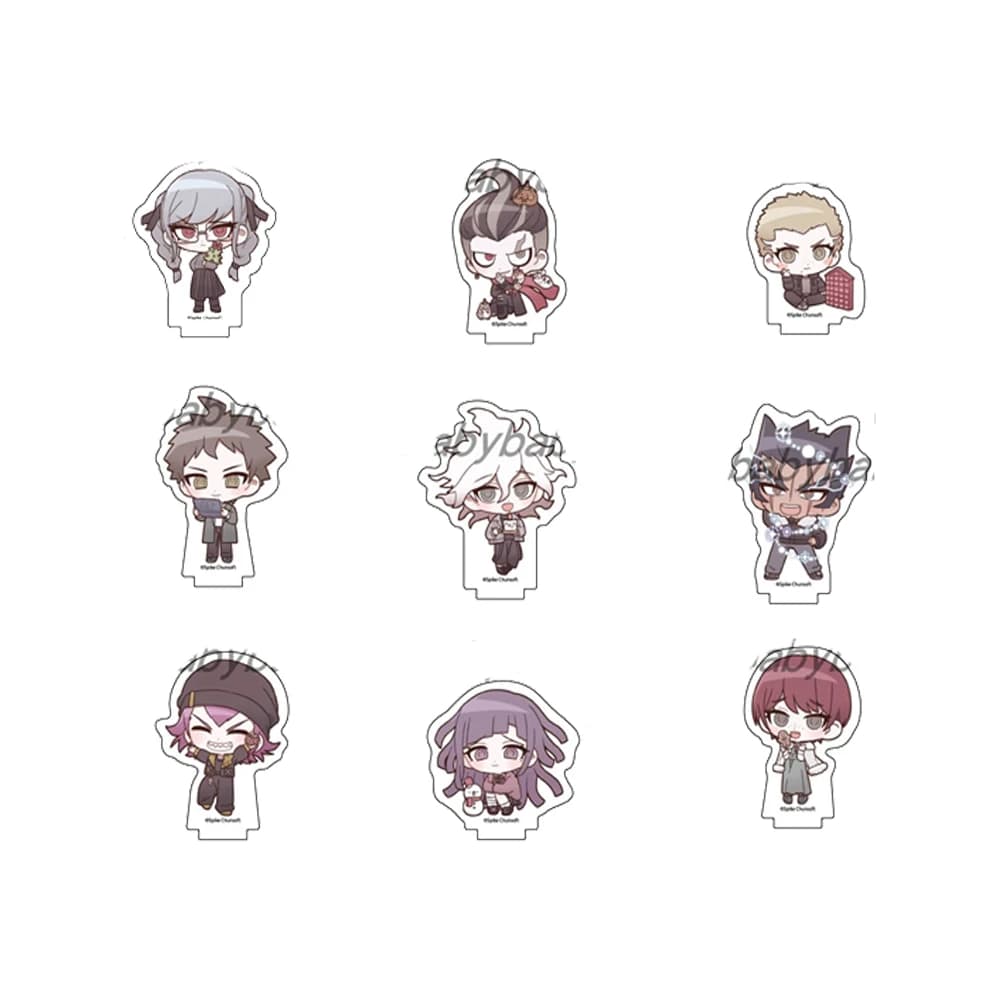 10 centimetri Anime Danganronpa V3 Acrilico Del Basamento Modello Figura Cosplay Piatto Titolare Topper Di Compleanno Ventole Di Natale Scrivania Decorazione Piatto regalo