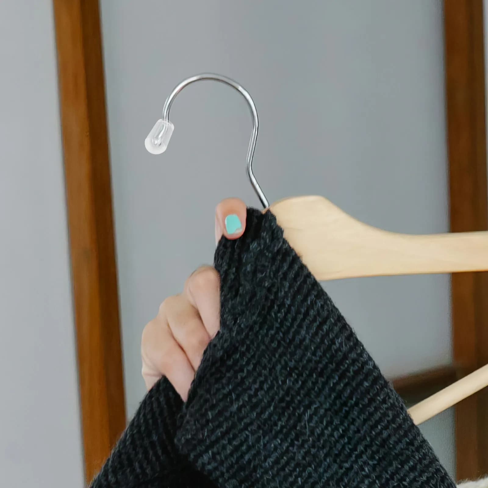 100 Protective Covers for PVC Hanging Hooks, 2.5 mm Hole Covers, Strappi and Danni Prevention, Improve Ethics