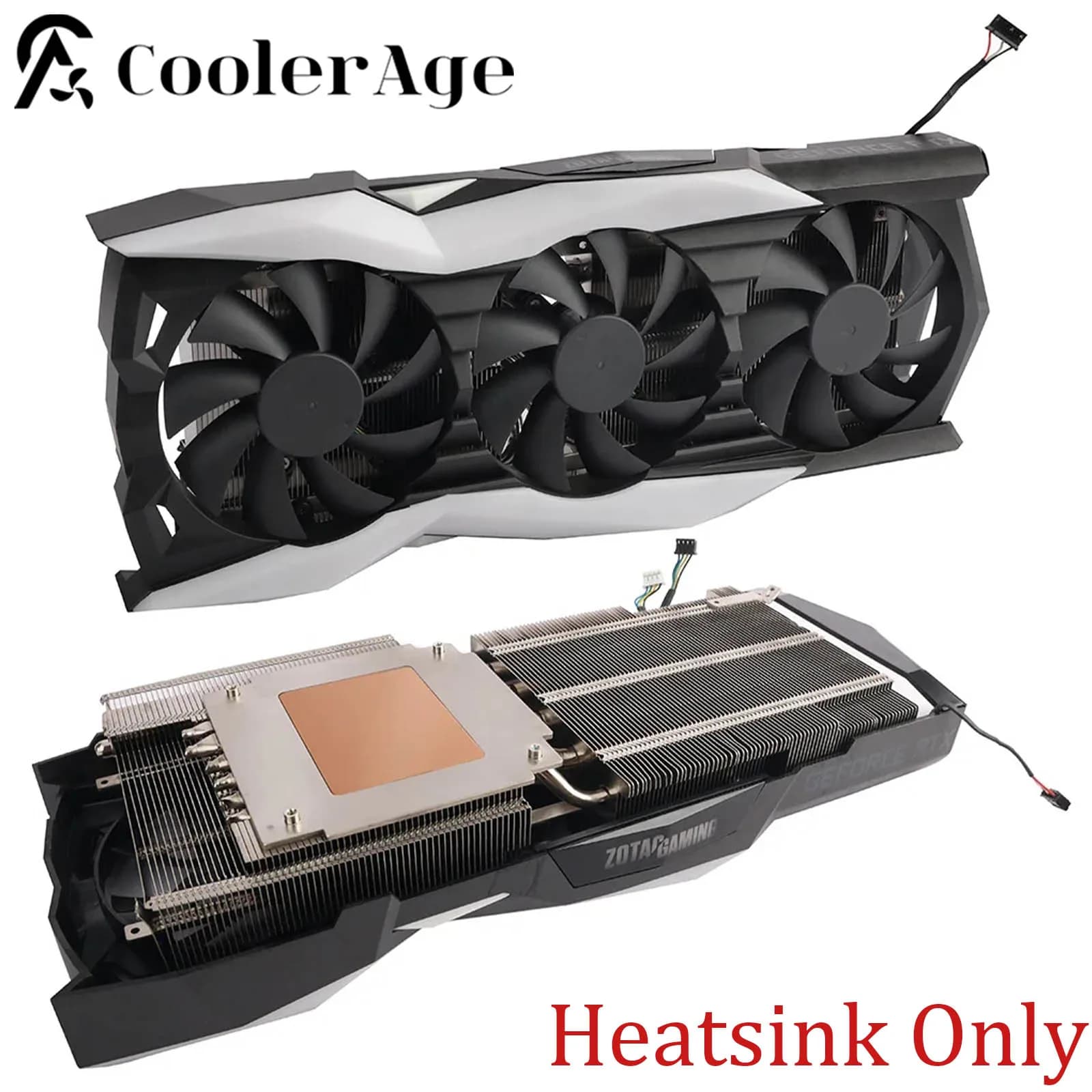 For ZOTAC GeForce RTX 2080 Ti AMP Extreme CORE Video Card Heatsink 87MM Original RTX2080Ti Replacement Graphics Card GPU