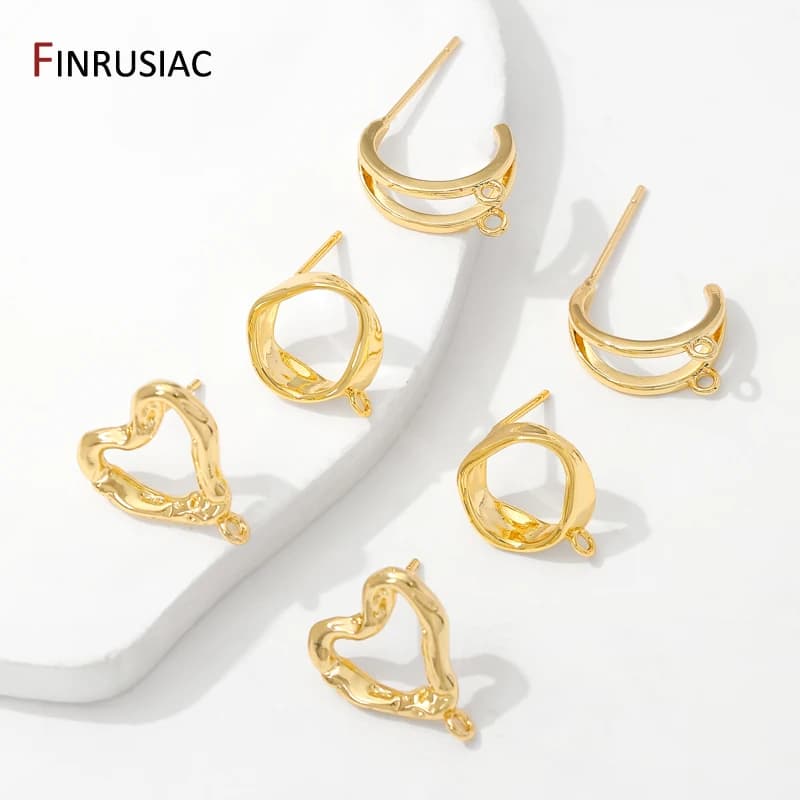 DIY Earrings Supplies for Jewelry Creation Post results for 14K gold plated brass earrings, earrings accessories