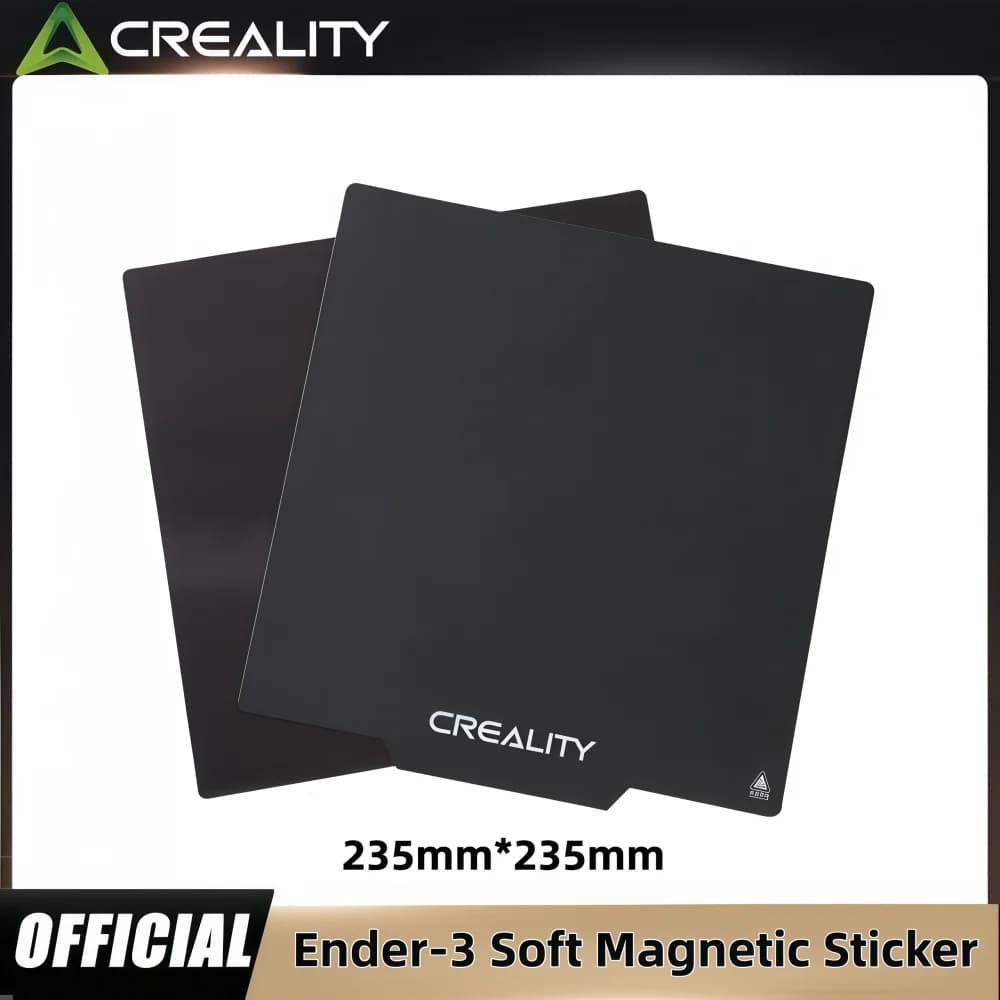 Adesivo magnetico morbido Creality Ender-3 (235 * 235 mm), per stampante 3D Ender-3 V2/Ender-3/Ender-3 Pro//Ender-5/Ender-5S/Ender-5 Pro
