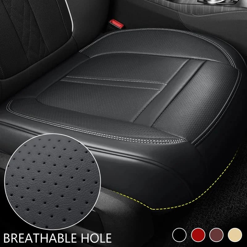 Car Seat Bearing PU Leather Car Seat Bearing for Four Seasons Leather Car Mat Cover Protection for Full Auto Seat Car Seat Accessories