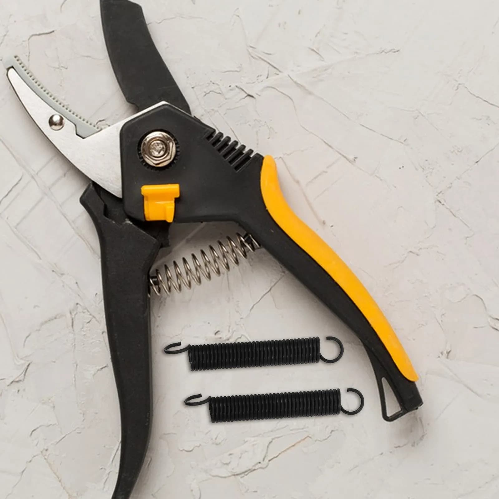 10Pcs Pruning Shears Spring Replacement Stainless Steel Rust Resistant Wearproof Small Compact Garden Pruner Spring for Branch