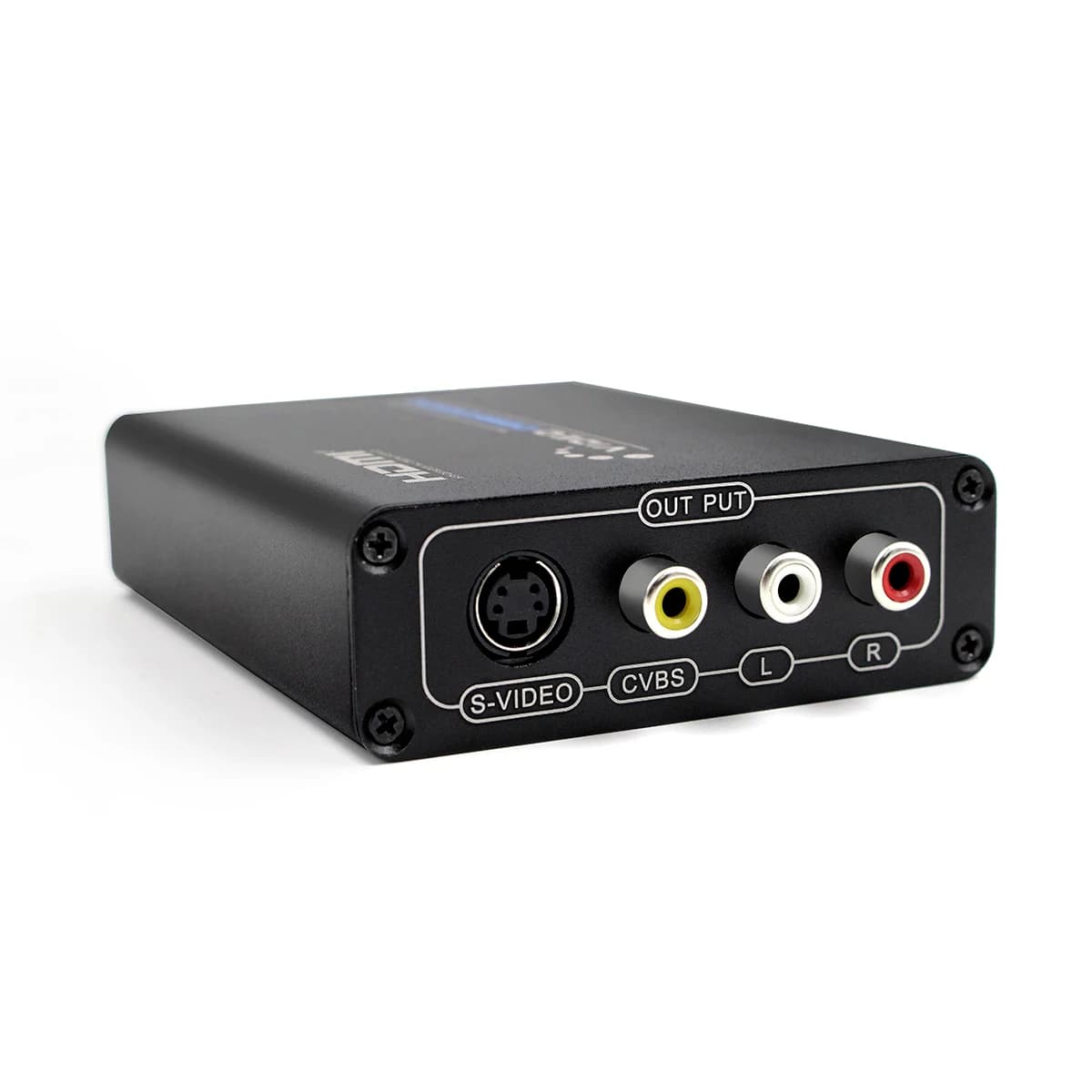 1 pz 1080P HDMI compatible with CVBS/S-Video RCA L/R Converter Audio Video Adapter Splitter