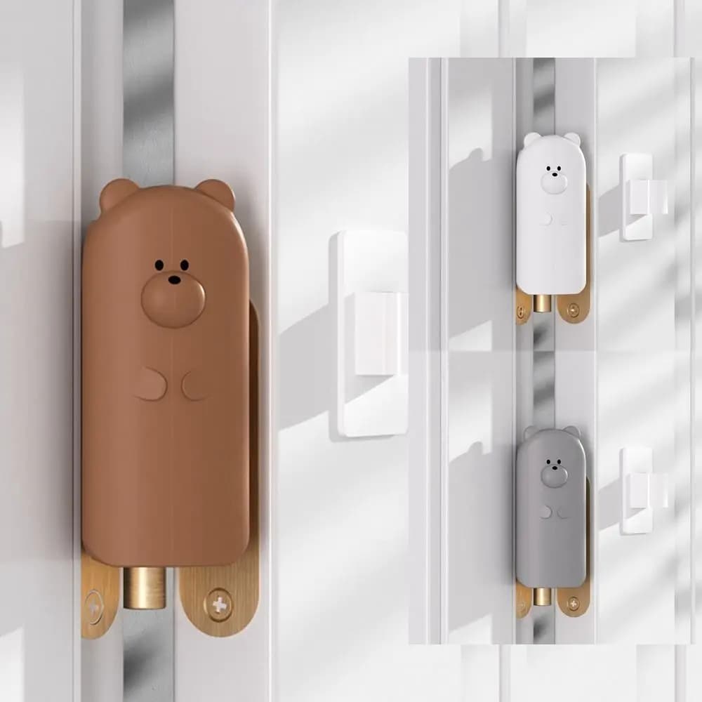 New Silicone Door Stopper Anti Pinch Hand Durable Children Security Protection Easy to Install Anti-grip Finger Protector Door