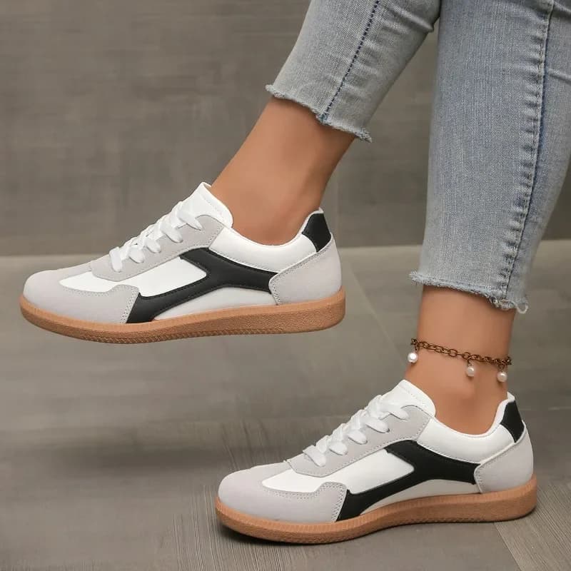 2025 nuove signore scarpe da ginnastica nere con la suola morbida scarpe comode donne per il tempo libero Joker scarpe da passeggio Tenis Feminino Zapatillas Mujer