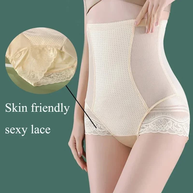 Shapewear da Donna, Pantaloncini Modellanti a Vita Alta per il Controllo della Pancia, Slip Compressivi in Spandex per Snellire la Pancia