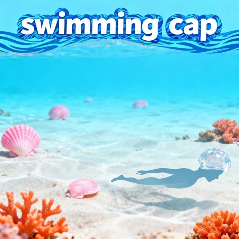 Comfortable swim cap for children Silicone material Sympathetic drawings cartoons Swimming head for girls for children Pool accessories