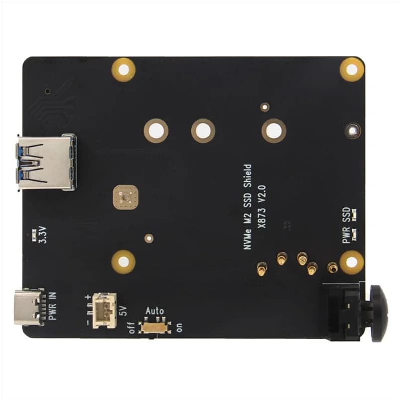 Nuovo! !X873 Scheda di Espansione Per Raspberry Pi 4 USB A M.2 Nvme SSD NAS SSD Shield Scheda di Espansione di Stoccaggio Supporto Avvio Da SSD