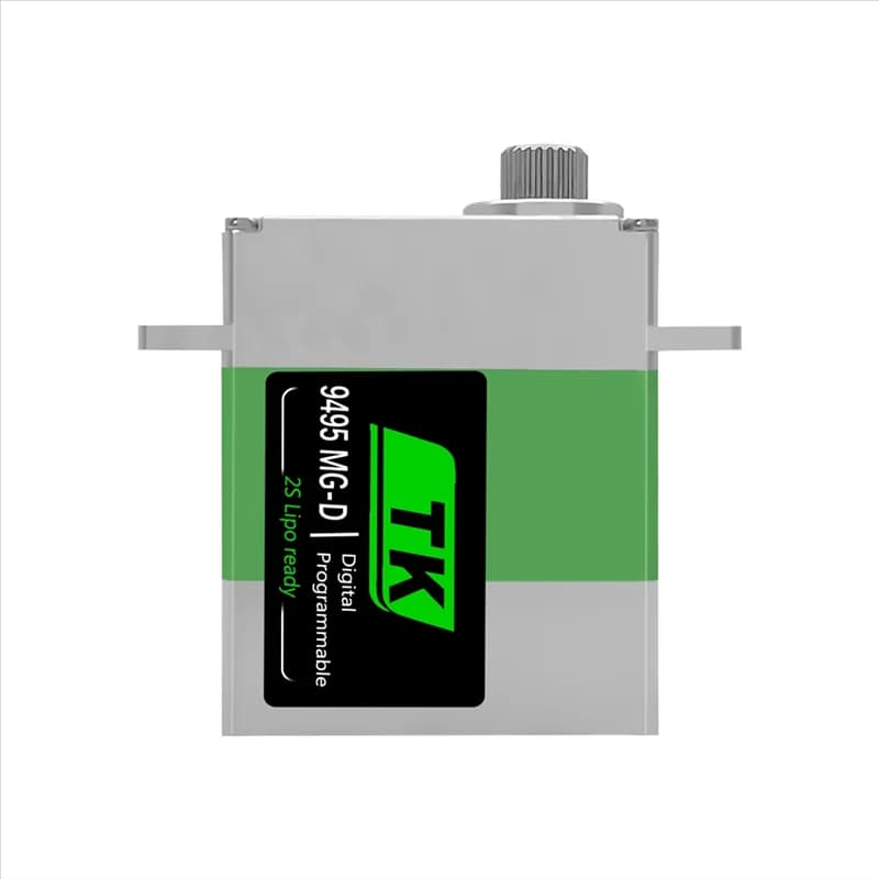 Servo Digitale RC A63T-9495 MG-D con Ingranaggi in Metallo Programmabile 2S Lipo per Elicotteri, Droni e Accessori per Modelli RC