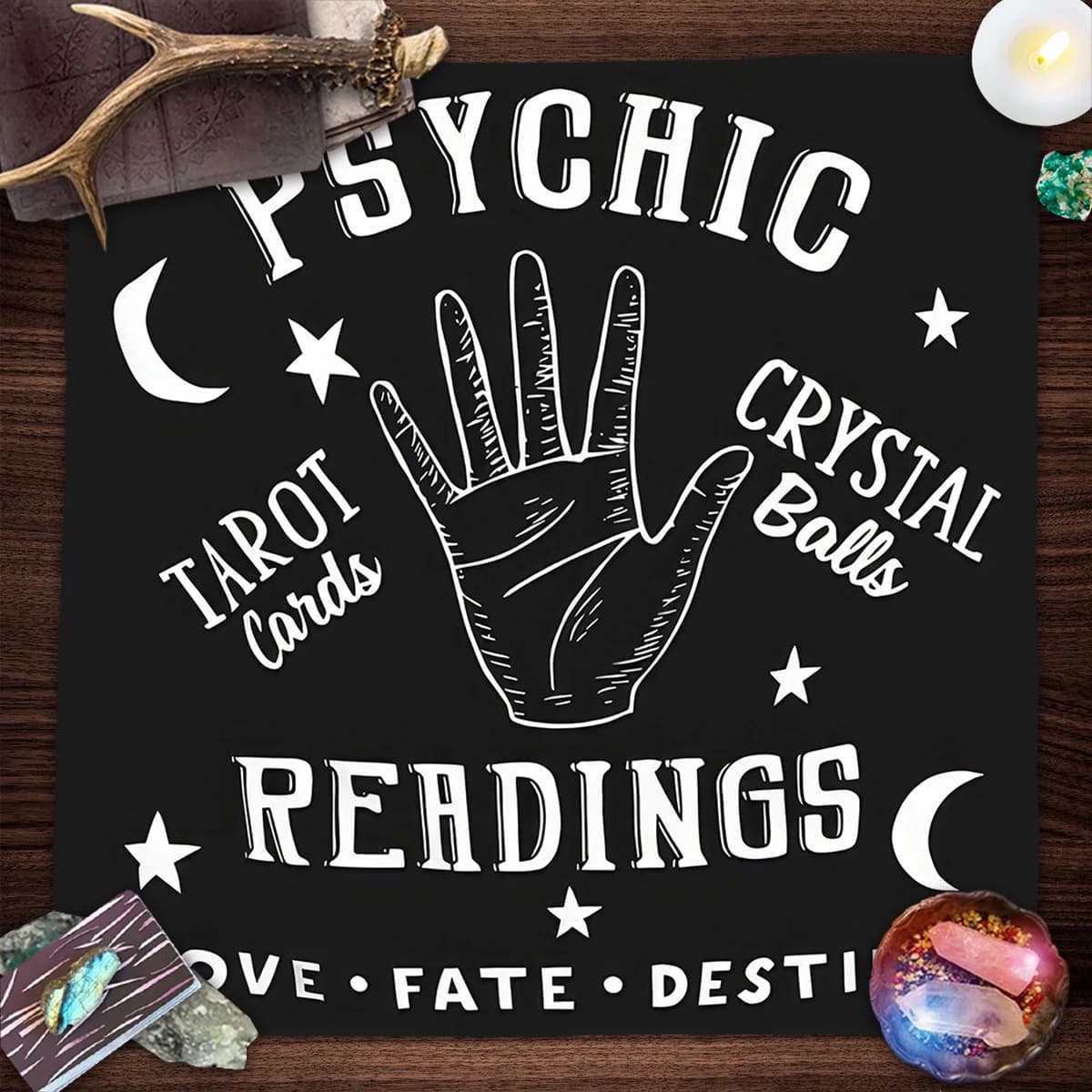 Tarocchi Panno Tarocchi Carta Tovaglia Altare Panno Divinazione Tavolo Copertura Per Tarocchi Zerbino Stregoneria Astrologia Carte Oracle Pad