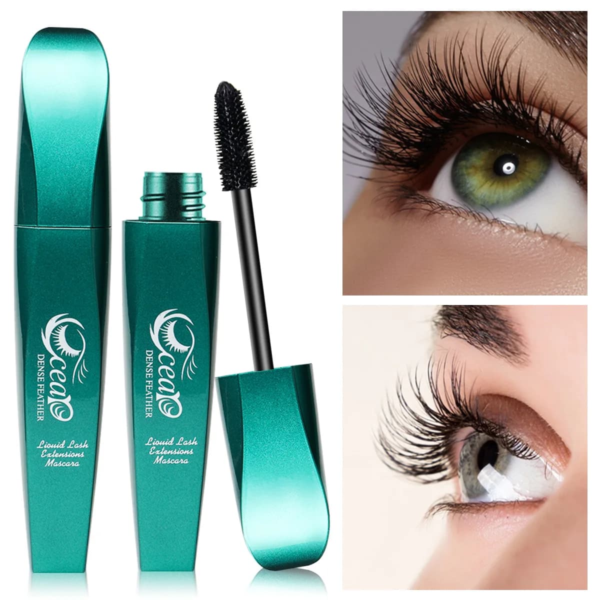 4D Silk Fiber Eyelashes Waterproof For Eyelash Extension Black Thickness Extension Beauty Cosmetic Eye Makeup