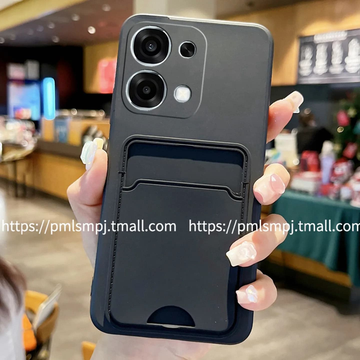Custodia Protettiva Antiurto in Silicone Morbido Opaco Candy per Oneplus Turbo 6 con Porta Carte e Cover Posteriore per One Plus Turbo 6V