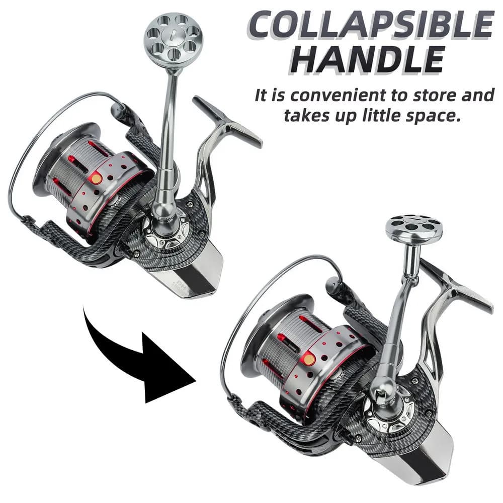 New Hot Snake Skin Anchor Fishing Big Game All Metal Long Cast Spinning Reels All Waters Ultra Smooth Bass Panfish Trout Tackle