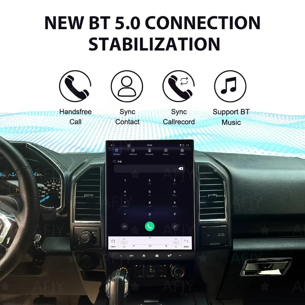 16.2 inch Android Auto Carplay For Ford F150 2015-2022 Car Multimedia Player GPS Navigation Radio HD DSP Player Stereo Head Unit