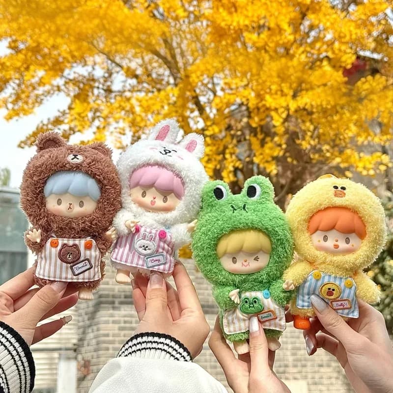 New Genuine Zzoton My Best Friend Series Vinyl Doll Blind Box Toy Kawaii Mystery Model Ornaments for Girl Surprised Gift