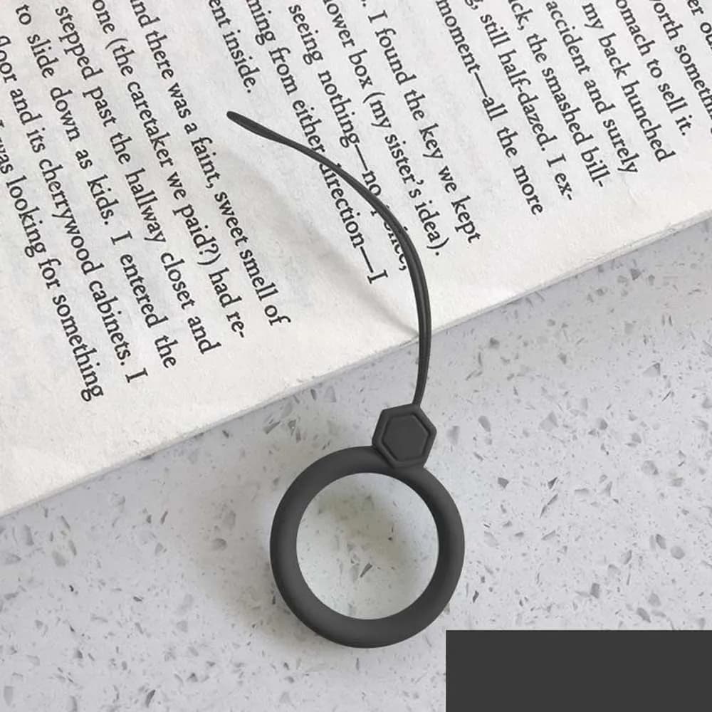 Short Rope Cute Mobile Phone Accessories Keycord Silicone Shatter-resistant Phone Strap Key Straps Lanyard Finger Ring Strap