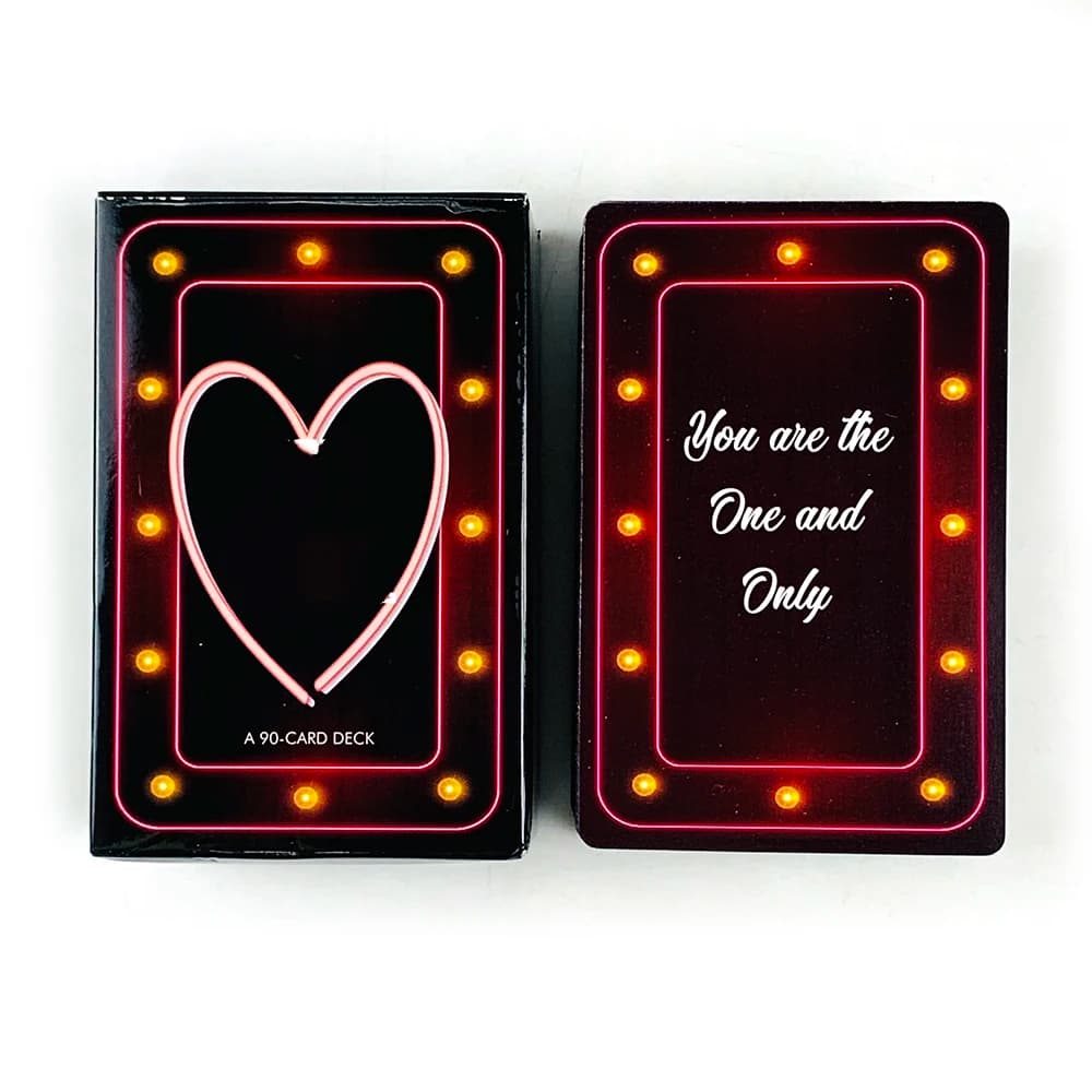 Nuove carte Oracle Messaggi canalizzati da Soulmate, Twin Flame & Karmic Partnership, regali per l'anniversario e il San Valentino