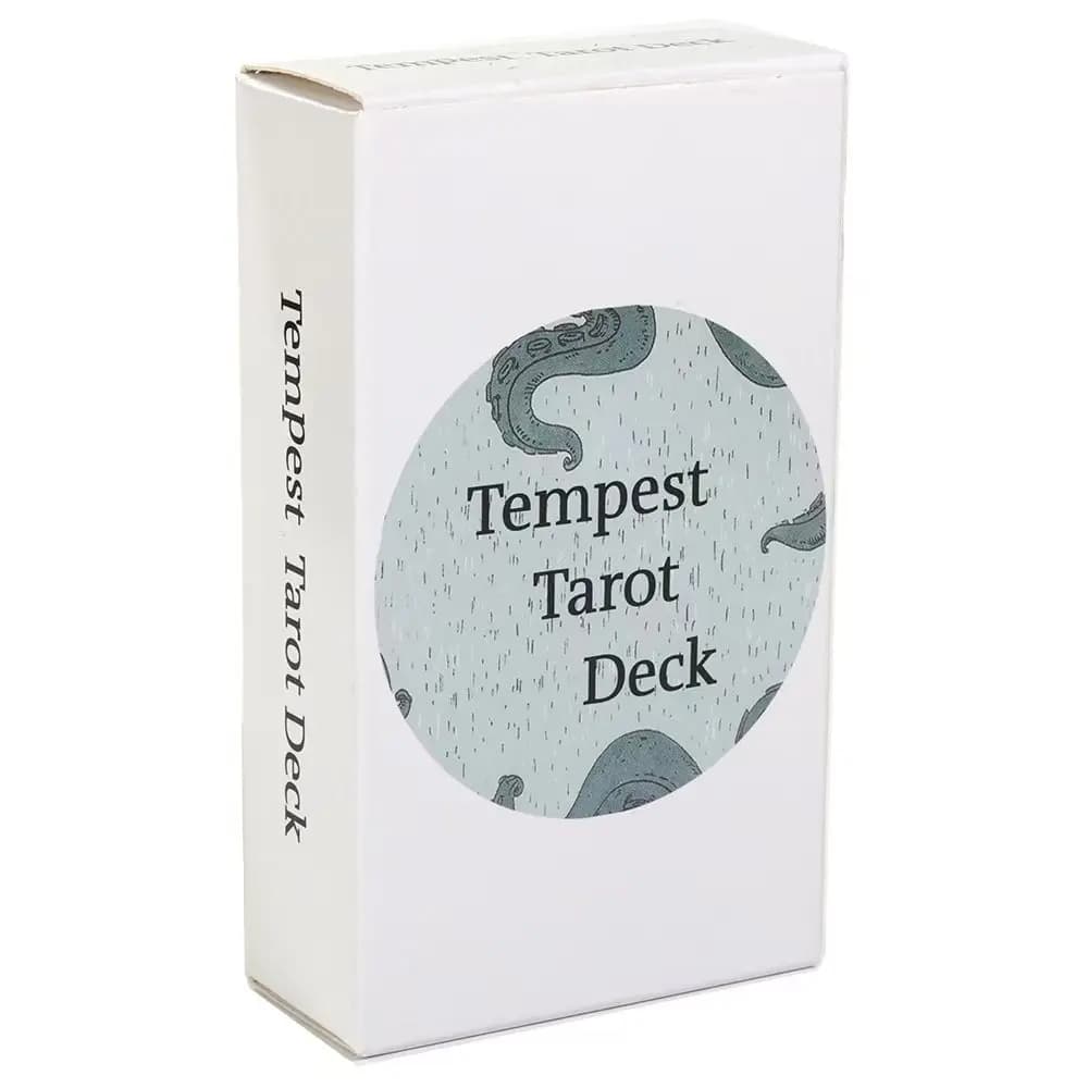 Mazzo di tarocchi Tempest Carte dei tarocchi Mazzo di divinazione Carte oracoli inglesi Gioco da tavolo INCHIOSTRO Gioco da tavolo per feste Gioco da tavolo Carta dei tarocchi