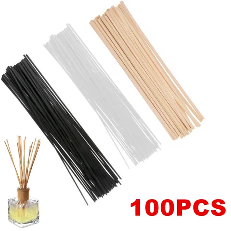 20/100pcs Sostituzione Aromaterapia Rattan Bastoni Diffusore di Aroma Ricarica FAI DA TE Casa Soggiorno Fragranza Decor Forniture