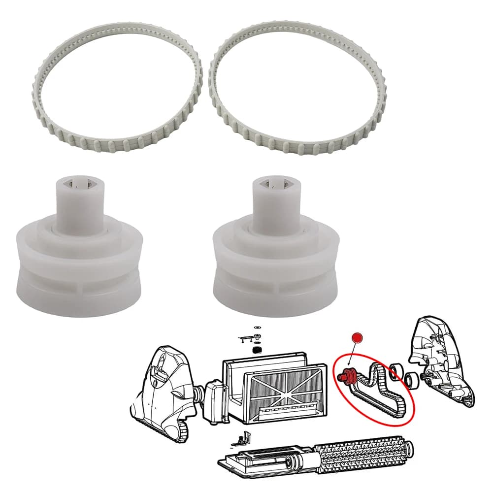 RCX26002 Pulley Bearing + RCX23002 Belt for Hayward For TigerShark Robotic Pool Cleaner RC9956CC RC9965CC RC9950 Series