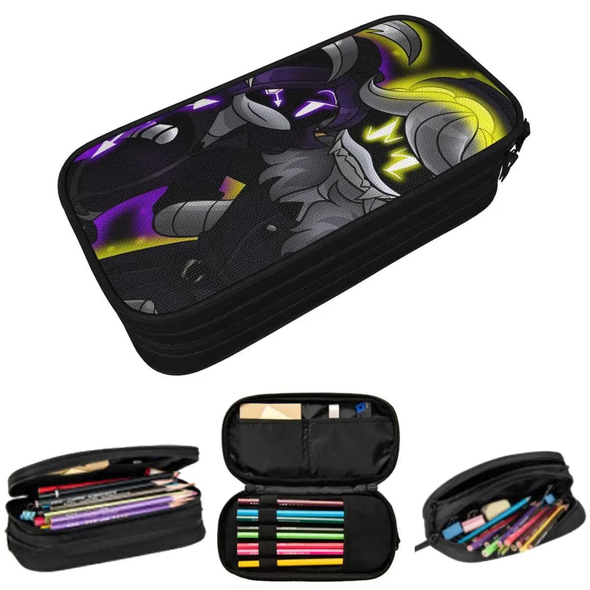 Astuccio per matite Murder Drones Game Uzi Doorman per regali per bambini, scatola per penne, borsa per matite, articoli di cancelleria, borsa porta penne